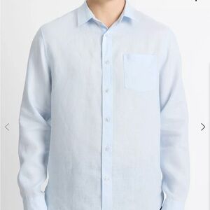 Vince Men's Linen Button Down